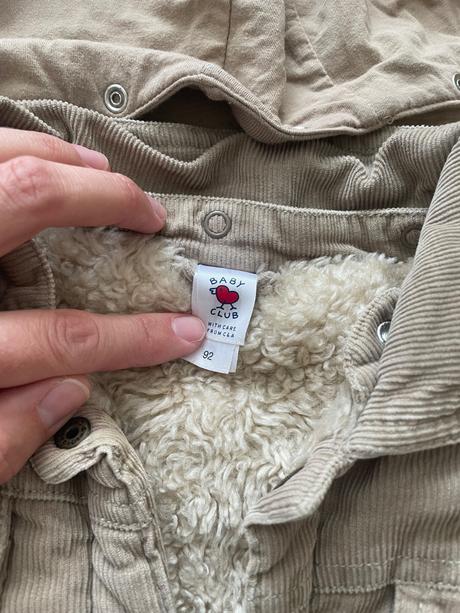 Tepla kombinéza, baby club,92