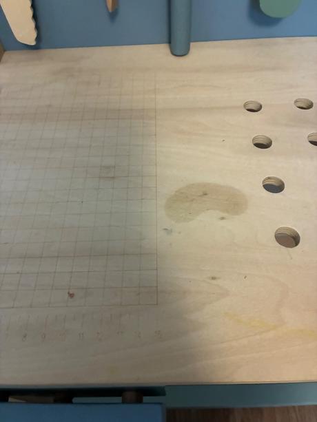 Drevený ponk little dutch + box s náradím,