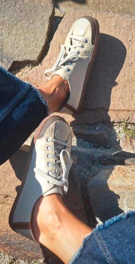 Barefoot celokozene tenisky clarks 41/42, clarks,41