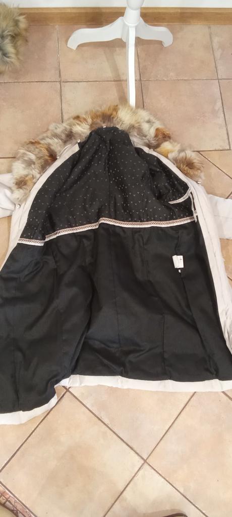 Krasna bunda s pravou kožušinou, m