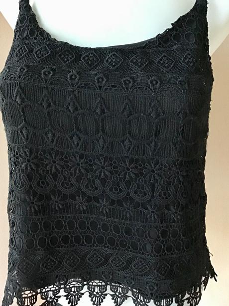 Krajkový top /2d, h&m,s