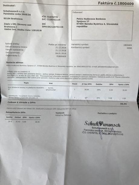 Tenisky na platforme, 37