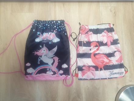 Vrecko na telocvik s jednorozcom+darcek, 