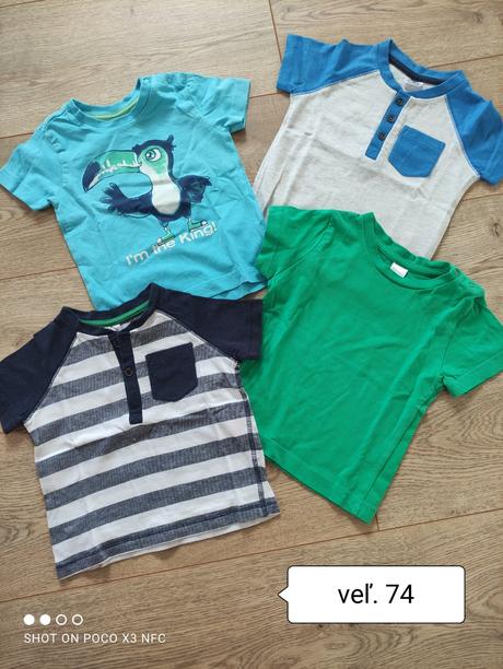Chlapčenské tričká, f&f,74