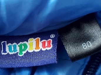 Modrá kombinéza lupilu, lupilu,80