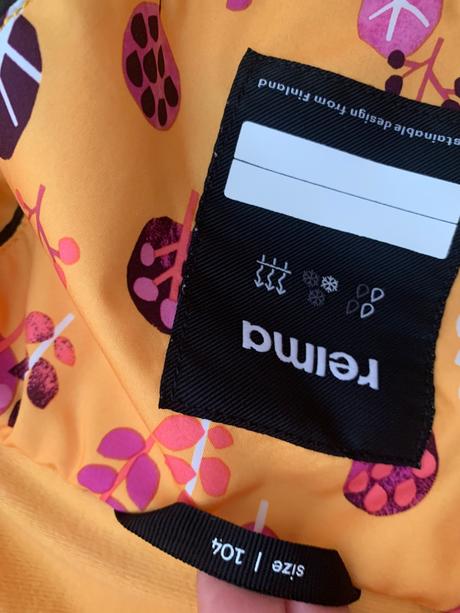 Reima prechodná nepremokavá bunda, kabátik 104/110, reima,104