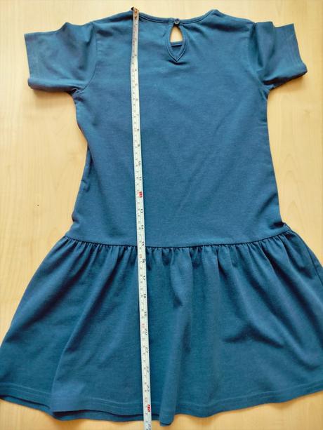 Jednoduché modré šatočky, marks & spencer,116