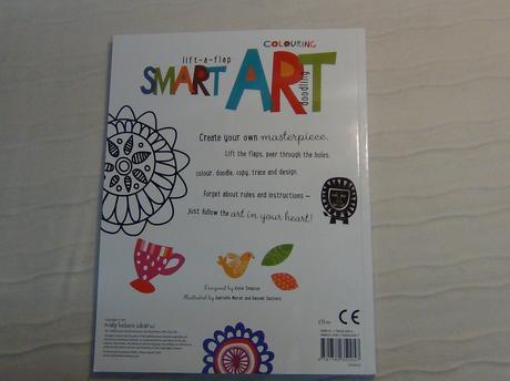 Lift-a-flap smart art colouring doodling nea18,