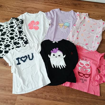 Balík triciek 110/116, 104–116