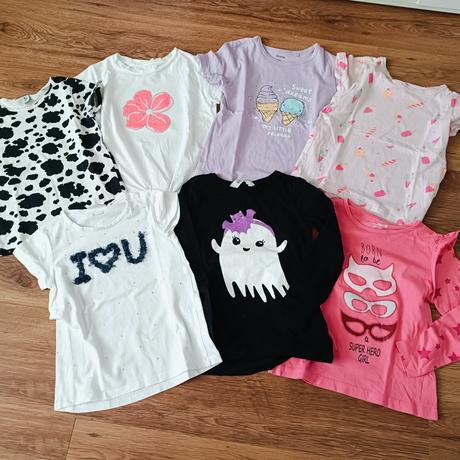 Balík triciek 110/116, 104–116