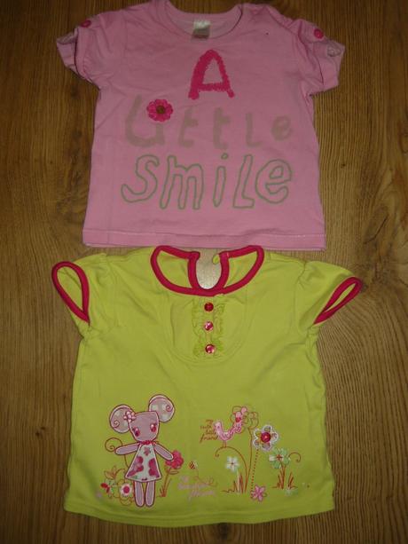 Tričká s krátkym  rukávom viac kusov  -74, next,74