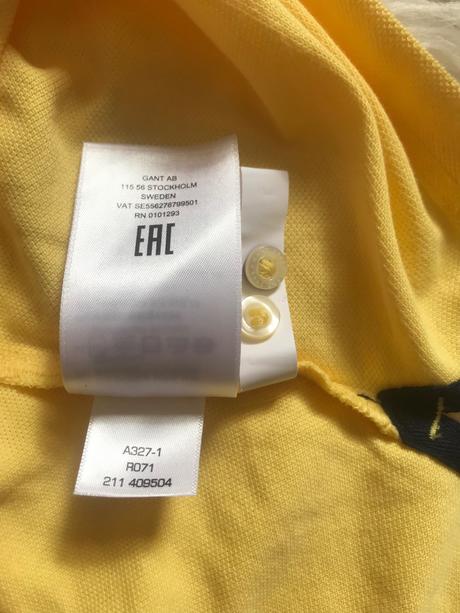 Gant tričko, gant,m