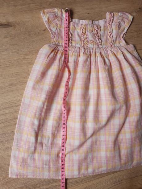 Šatôčky s podšívkou (81-86 cm), george,80