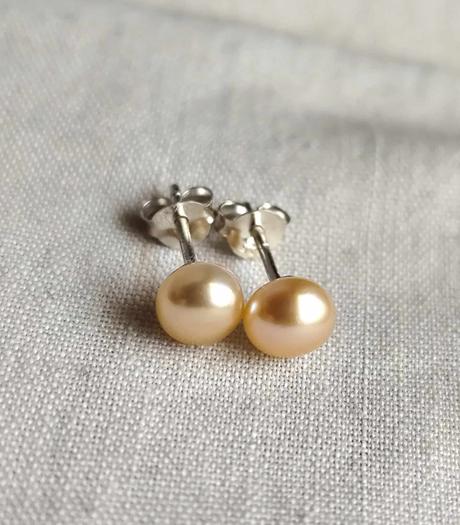 Strieborné náušnice ag 925 riečne perly,