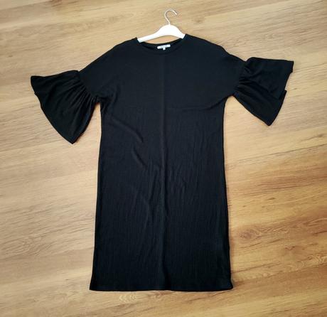 Čierne šaty, h&m,m