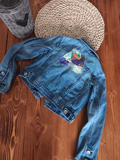 Riflová bunda desigual 122-128, desigual,122