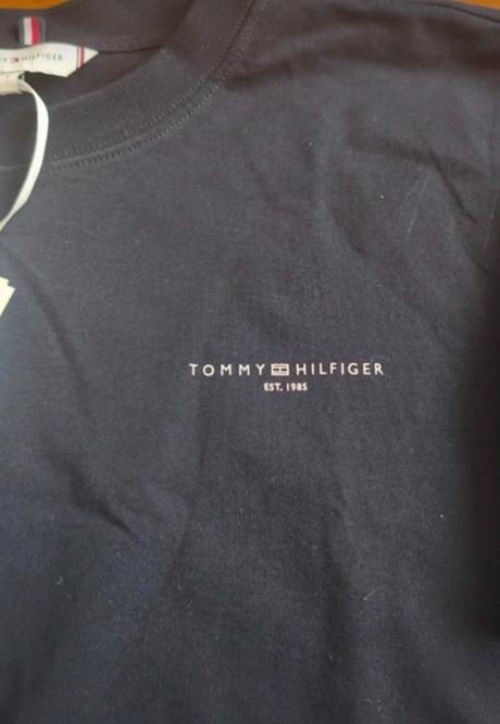 Tmavomodré šaty tommy hilfiger  l/xl, tommy hilfiger,l / xl