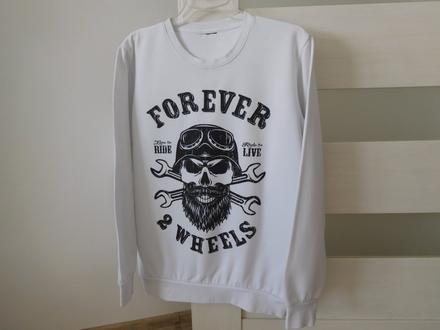 Mikinka pánska bavlnená, m, so vzorom,, m