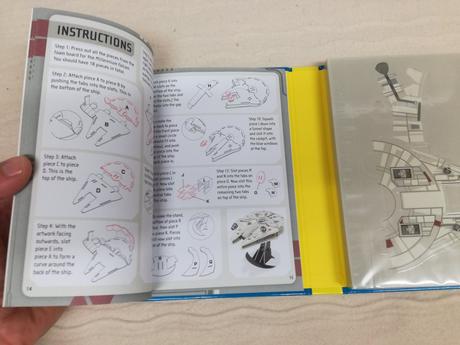 Star wars tie silencer book + model nsu19, 