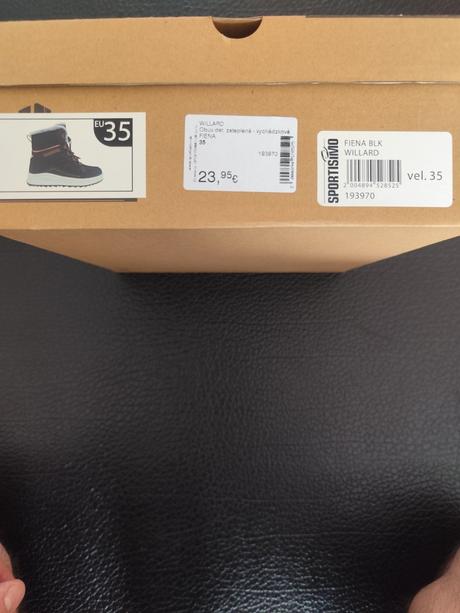 Dievčenské zimné topánky willard, 35