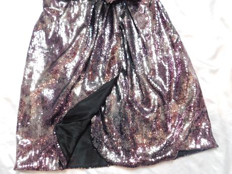 Pekne flitrovane šaty, 38