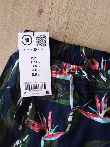 Letné nohavice, orsay,40