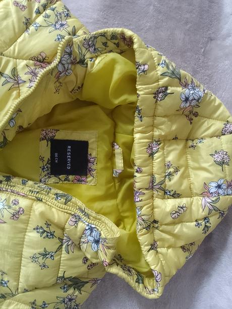 Prechodná kvietkovaná bundička, reserved,86