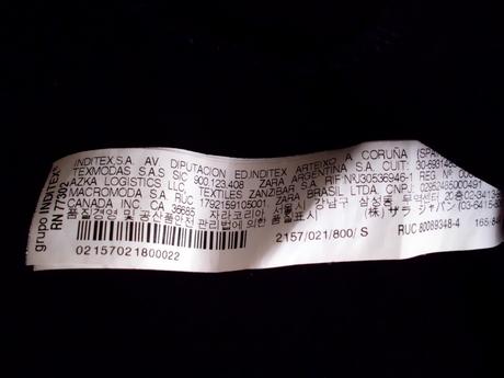 Blúzka čierna s-m, zara,s