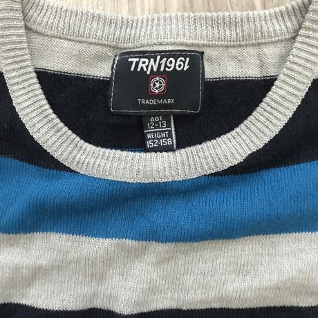 Sveter tenký pruhy 12-13 rokov, terranova,158