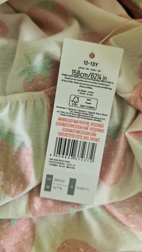 Dievčenské šaty, f&f,158