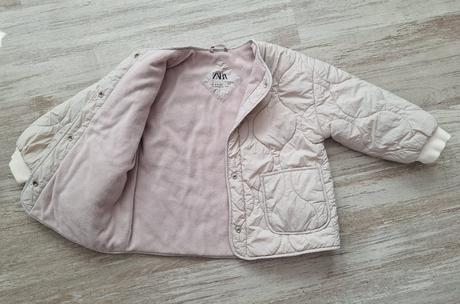 Prešívana nylonová bunda, zara,104