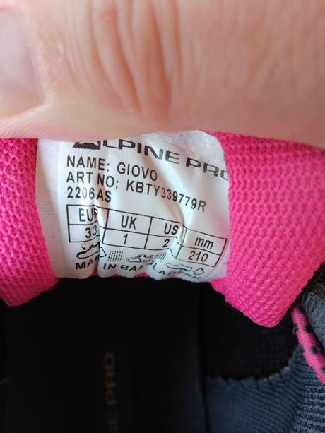 Topánky, alpine pro,33