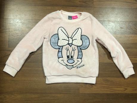 Teplá mikina minnie, disney,128