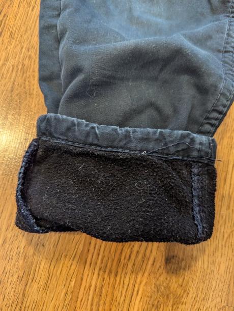 Zateplene nohavice, 110