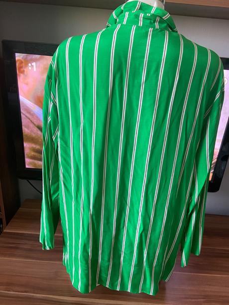 Zelena pruzkata kosela, h&m,m