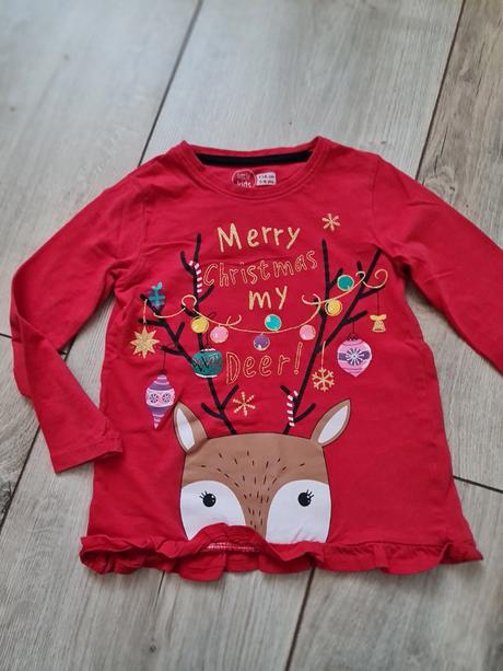 Tričko 116 s vianočným motívom, pepco,116