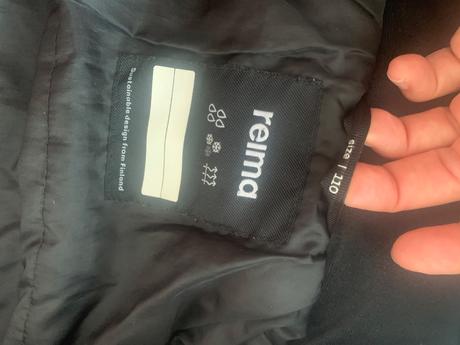 Reima kauhava zimná kombinéza 110/116, reima,110