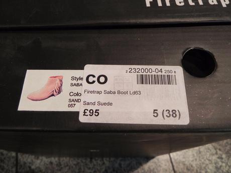 Kotnikove kozene cizmicky firetrap, 38