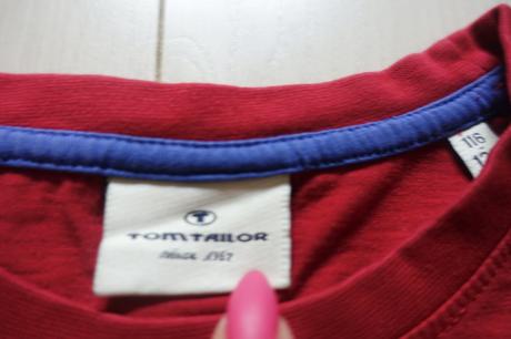 Tričko tom tailor 116/122, tom tailor,116
