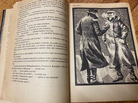 Stará kniha jules verne ľadová sfinga 1976,