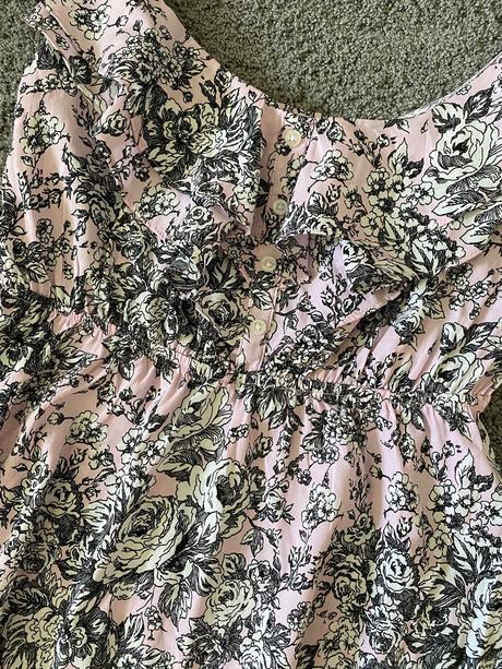 Jemny kvetinovy letný top, tally weijl,s