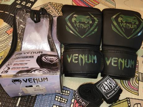 Rukavice na box s bandazami, 