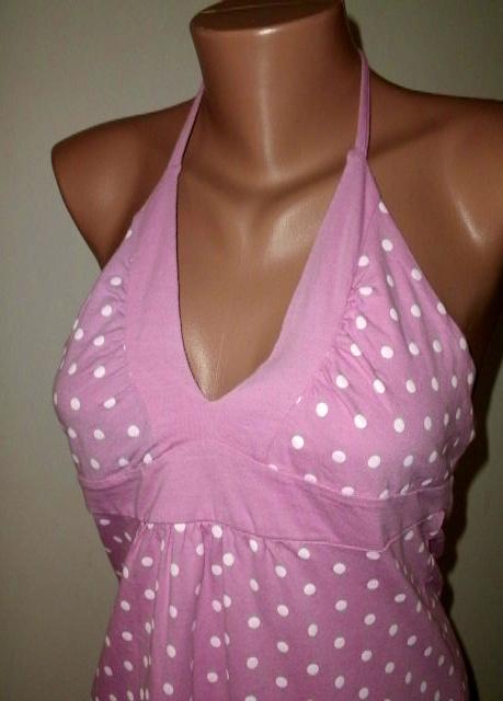 Trendy bodkované šatičky - veľ. s-m, terranova,s