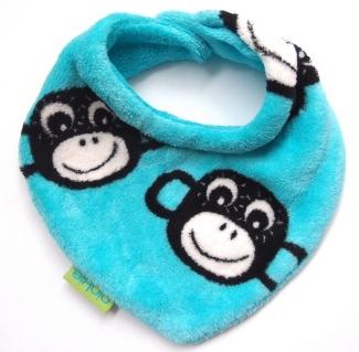 Pinkie zimná šatka monkey turquoise, pinkie