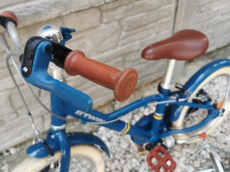 16-palcový bicykel btwin 900 + pomocne kolieska, 16