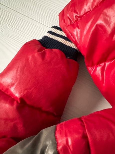 Vetrovka páperová bunda s 6-7r, benetton,122