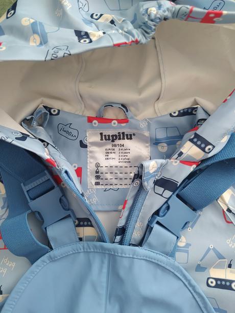 Súprava do dažďa, lupilu,98