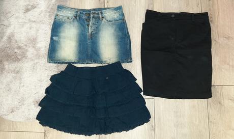 Set 3 minisukní hollister s/m, hollister,s