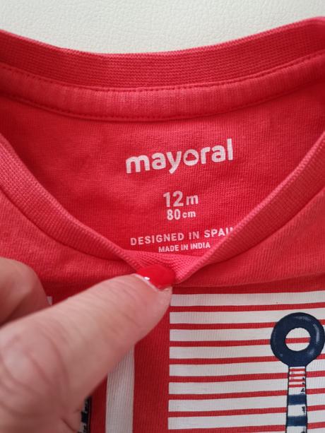 Chlapčenské tričko mayoral, č. 80, mayoral,80