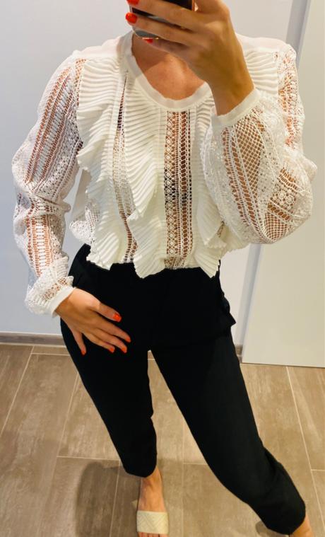 Biela bluzka, 40